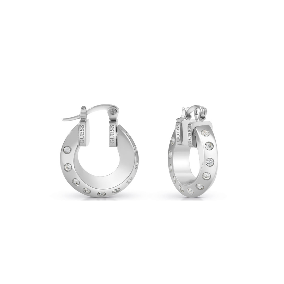 BOUCLES D'OREILLES GUESS FEMME SIMPLE ACIER